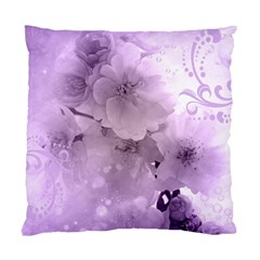 Wonderful Flowers In Soft Violet Colors Standard Cushion Case (One Side)