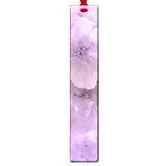 Wonderful Flowers In Soft Violet Colors Large Book Marks
