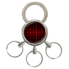 Black And Red Backgrounds 3-Ring Key Chains