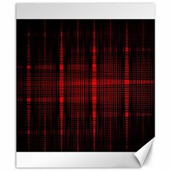 Black And Red Backgrounds Canvas 8  x 10 