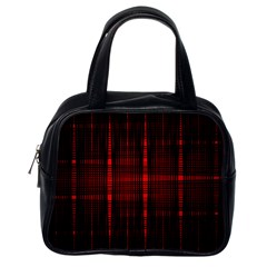 Black And Red Backgrounds Classic Handbag (One Side)