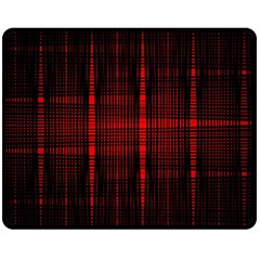 Black And Red Backgrounds Double Sided Fleece Blanket (Medium) 