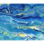 Sunlit Waters Deluxe Canvas 14  x 11  (Stretched) 14  x 11  x 1.5  Stretched Canvas