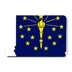 Flag Map Of Indiana Small Doormat  by abbeyz71