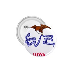 Flag Map of Iowa 1.75  Buttons