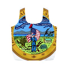 Great Seal Of Iowa Full Print Recycle Bag (m) by abbeyz71
