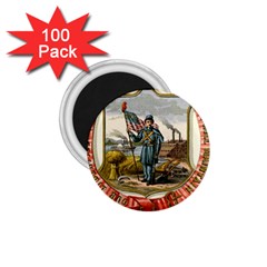 Historical Coat Of Arms Of Iowa 1 75  Magnets (100 Pack)  by abbeyz71