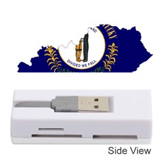 Flag Map Of Kentucky Memory Card Reader (stick) by abbeyz71