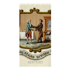 Historical Coat Of Arms Of Kentucky Shower Curtain 36  X 72  (stall)  by abbeyz71