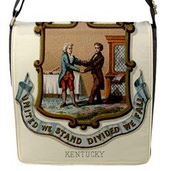 Historical Coat Of Arms Of Kentucky Flap Closure Messenger Bag (s) by abbeyz71