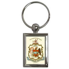 Historical Coat Of Arms Of Arkansas Key Chains (rectangle)  by abbeyz71