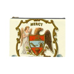 Historical Coat Of Arms Of Arkansas Cosmetic Bag (large) by abbeyz71