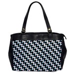 Massaging Kitties Houndstooth Pattern Oversize Office Handbag