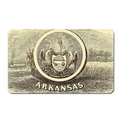 State Seal Of Arkansas, 1853 Magnet (rectangular) by abbeyz71