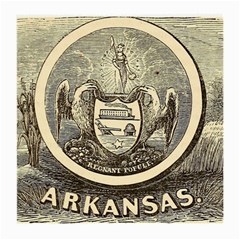 State Seal Of Arkansas, 1853 Medium Glasses Cloth (2-side)