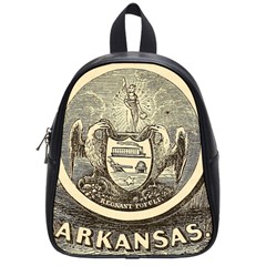 State Seal Of Arkansas, 1853 School Bag (small) by abbeyz71