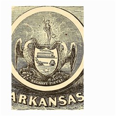 State Seal Of Arkansas, 1853 Small Garden Flag (two Sides) by abbeyz71