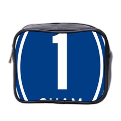 Guam Highway 1 Route Marker Mini Toiletries Bag (two Sides) by abbeyz71