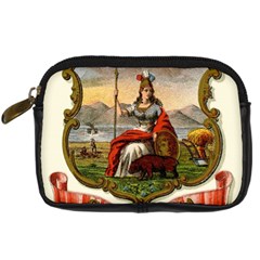Historical Coat Of Arms Of California Digital Camera Leather Case