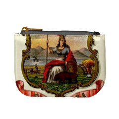 Historical Coat Of Arms Of California Mini Coin Purse by abbeyz71