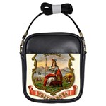 Historical Coat of Arms of California Girls Sling Bag Front
