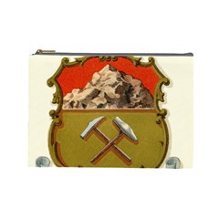 Historical Coat Of Arms Of Colorado Cosmetic Bag (large) by abbeyz71