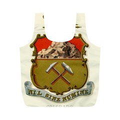 Historical Coat Of Arms Of Colorado Full Print Recycle Bag (m) by abbeyz71