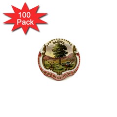 Historical Coat of Arms of Dakota Territory 1  Mini Buttons (100 pack) 