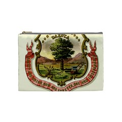 Historical Coat of Arms of Dakota Territory Cosmetic Bag (Medium)