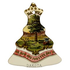 Historical Coat Of Arms Of Dakota Territory Christmas Tree Ornament (two Sides) by abbeyz71
