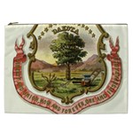 Historical Coat of Arms of Dakota Territory Cosmetic Bag (XXL) Front