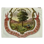Historical Coat of Arms of Dakota Territory Cosmetic Bag (XXL) Back