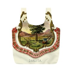 Historical Coat of Arms of Dakota Territory Full Print Recycle Bag (M)