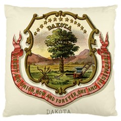 Historical Coat Of Arms Of Dakota Territory Standard Flano Cushion Case (two Sides) by abbeyz71