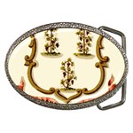 Historical Coat of Arms of Connecticut Belt Buckles Front