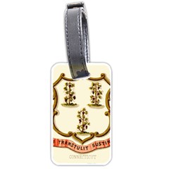 Historical Coat Of Arms Of Connecticut Luggage Tags (one Side)  by abbeyz71