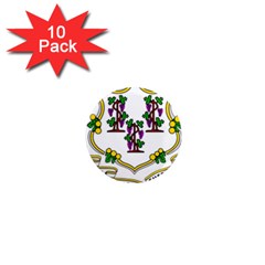 Coat of Arms of Connecticut 1  Mini Magnet (10 pack) 