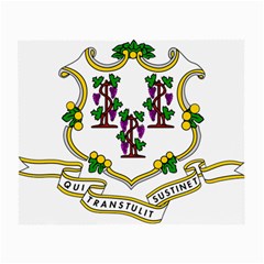 Coat of Arms of Connecticut Small Glasses Cloth