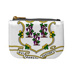 Coat of Arms of Connecticut Mini Coin Purse