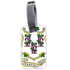 Coat Of Arms Of Connecticut Luggage Tags (two Sides) by abbeyz71