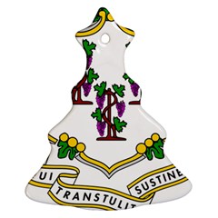 Coat of Arms of Connecticut Ornament (Christmas Tree) 