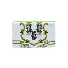 Coat of Arms of Connecticut Cosmetic Bag (XS)