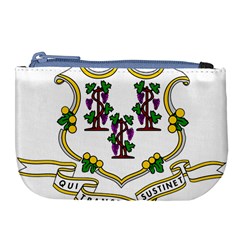 Coat of Arms of Connecticut Large Coin Purse