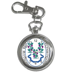 Great Seal Of Connecticut Key Chain Watches by abbeyz71