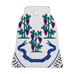 Great Seal Of Connecticut Bell Ornament (two Sides) by abbeyz71