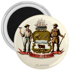 Historical Coat Of Arms Of Delaware 3  Magnets by abbeyz71