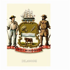 Historical Coat Of Arms Of Delaware Small Garden Flag (two Sides) by abbeyz71