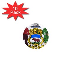 Delaware Coat Of Arms 1  Mini Magnet (10 Pack)  by abbeyz71