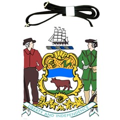 Delaware Coat Of Arms Shoulder Sling Bag by abbeyz71