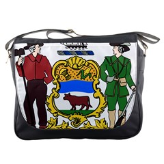 Delaware Coat Of Arms Messenger Bag by abbeyz71